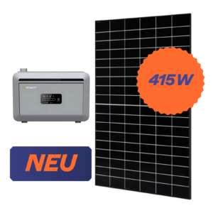 Balkonkraftwerk Growatt Nexa 2000 Solarmodule 415 Watt